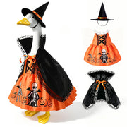 KNEBAD witch costume front view showing full outfit and festive appeal