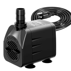 Knifel pump front view showing compact design and quiet operation
