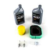 Kohler maintenance kit front packaging showing included parts and model fitment benefits