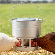 KOL hanging feeder front view showing stable hanging and clean design benefits