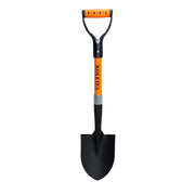 KOLEIYA front view of shovel showing compact, durable design and portability