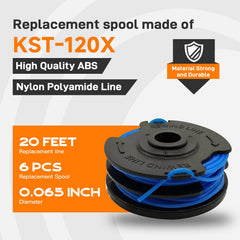Kousika two replacement cover caps displayed to prevent lost parts and secure heads