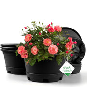 KPUVX front-facing pack of five planters showing modern look and convenience