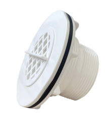 KSJED front-mounted inlet strainer showing neat exterior and secure fit