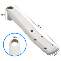 KTWT deck support side profile with measurement reference for correct fit