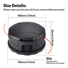 KTWT spool detail demonstrating easy string loading benefit