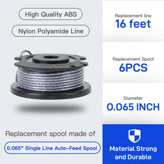 Kudoosen spools held in hand to show scale and convenient multi-pack supply