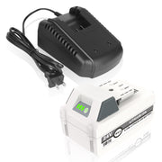 KUNLUN 24V battery front view showing compact design and reliable power