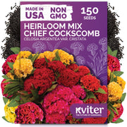 KVITER front packet showing seed label and variety benefits