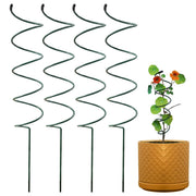KVZVK spiral trellis front view showing compact plant support