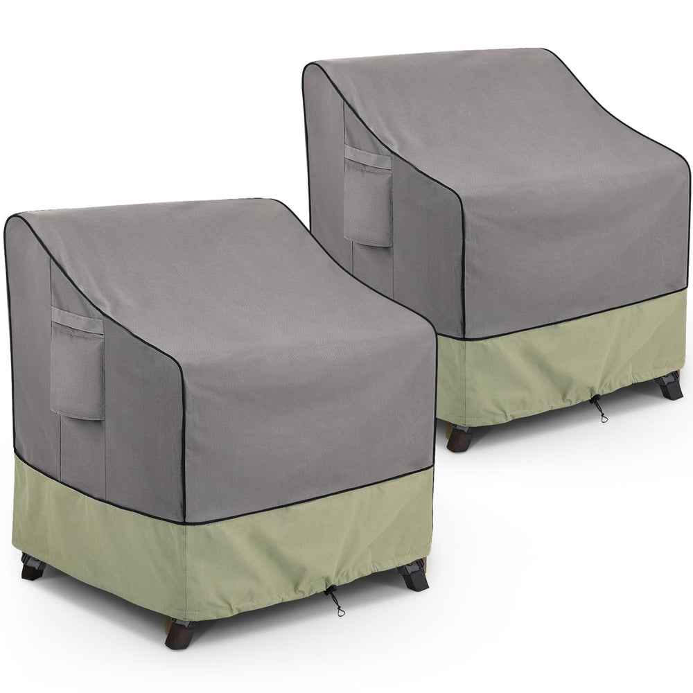 KylinLucky front view showing full chair coverage and weather protection
