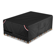 KylinLucky front view of full 96x48 cover protects table