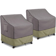 KylinLucky front view fully fitted protecting chair from weather