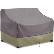 KylinLucky loveseat cover front view showing full protection benefit