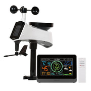 La Crosse Technology front console showing color display and clear forecasts