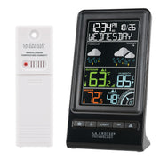 La Crosse Technology front display showing weather icons and readings for quick decisions
