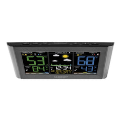 La Crosse Technology color bars and adjustable brightness for clear comfort insight