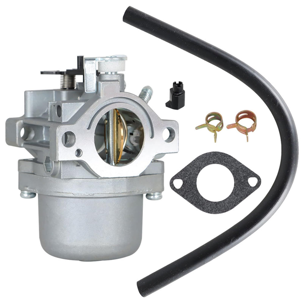 labwork carburetor front view showing ports and mounting for easy replacement