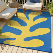Lahome front view showing ocean coral pattern and durable finish