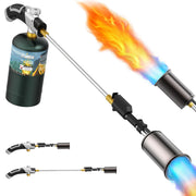 Lamsen front view of torch attached showing ready-to-use durability