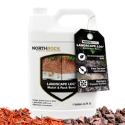 Landscape Loc NorthRock front gallon showing product container and benefit