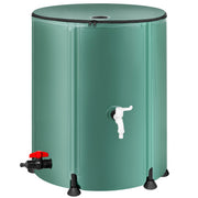 Laspeiraux front view of filled barrel showing compact design and capacity