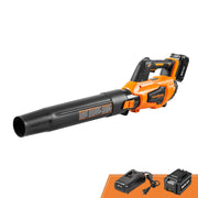 LawnMaster front view of CLBL2417A showing compact blower for efficient yard cleanup