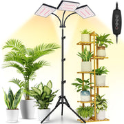 LBW grow light front view showing full 642-LED panel and compact design for even coverage