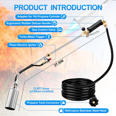 Lcbnhpy close-up of nozzle detail with even flame distribution benefit