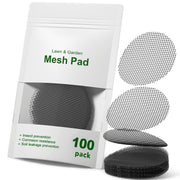 LE TAUCI front view of mesh pad pack showing quantity and size benefit