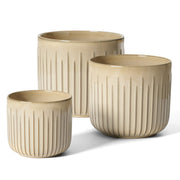 LE TAUCI front view showing glossy fluted pots and cohesive styling benefit