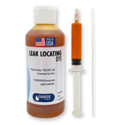 Leakmaster front packaging showing kit contents and professional benefit