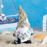 Leekung ocean gnome front view showing cute beach decor and cheerful charm