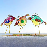 LEGIFO three-bird front view showing colorful outdoor appeal