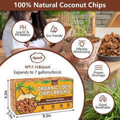 Legigo close-up of expanded coco chip texture showing airy fibers for root oxygen