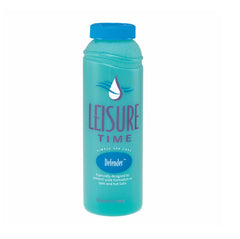 Leisure Time bottle front packaging showing product and clear-water benefit