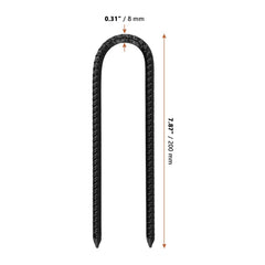 LEXININ close-up of U-shaped hook detail demonstrating sturdy metal construction