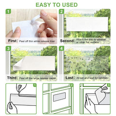 LFSYS trap with captured flies close detail demonstrating effective capture