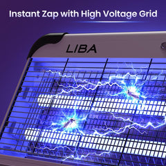 LiBa protective screen detail highlighting safety against accidental contact