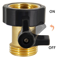 Lifynste ergonomic plastic handle close-up for comfortable turning and easy grip