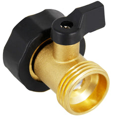 Lifynste threaded inlet with rubber washer close-up ensuring leak-resistant seal