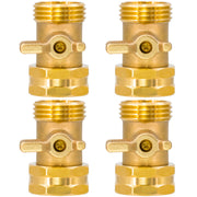 LIKAGE front view of brass valve showing compact control and durability