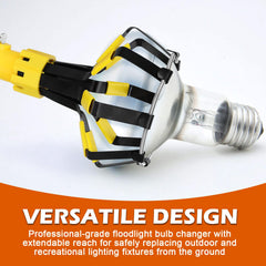 LikeLion close-up of flexible gripping arms showing secure bulb hold benefit