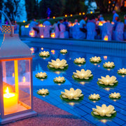 Liliful front view of the 36-piece lotus lights set showing neat packaging and quantity