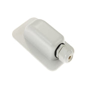 Link Solar front view curved cable entry showing neat weatherproof seal benefit