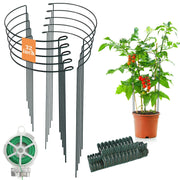 Linyona front view pack shows all stakes and accessories for quick setup