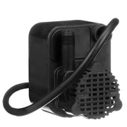Little Giant PE-1 front view showing compact pump and durable housing for easy placement