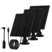 LMDTYN front view of 5W solar panel showing compact design and year-round power