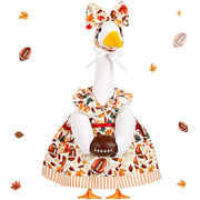 Locmeo front view of dressed goose showing coordinated outfit benefit