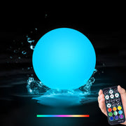 LOFTEK front view of 6-inch LED globe showing smooth shell and size benefit